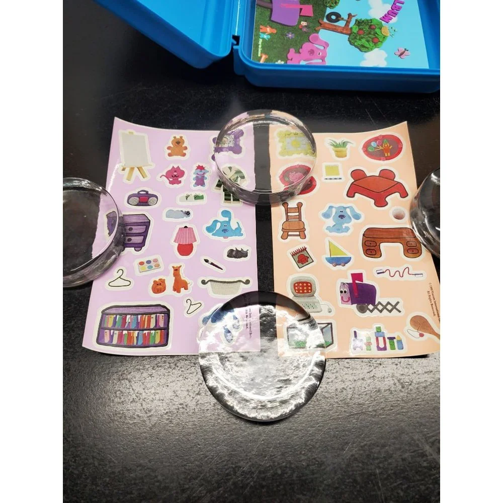 Original Viacom Nickelodeon‎ Blue's Clues Sticker Treasure Kit - Unused - CIB